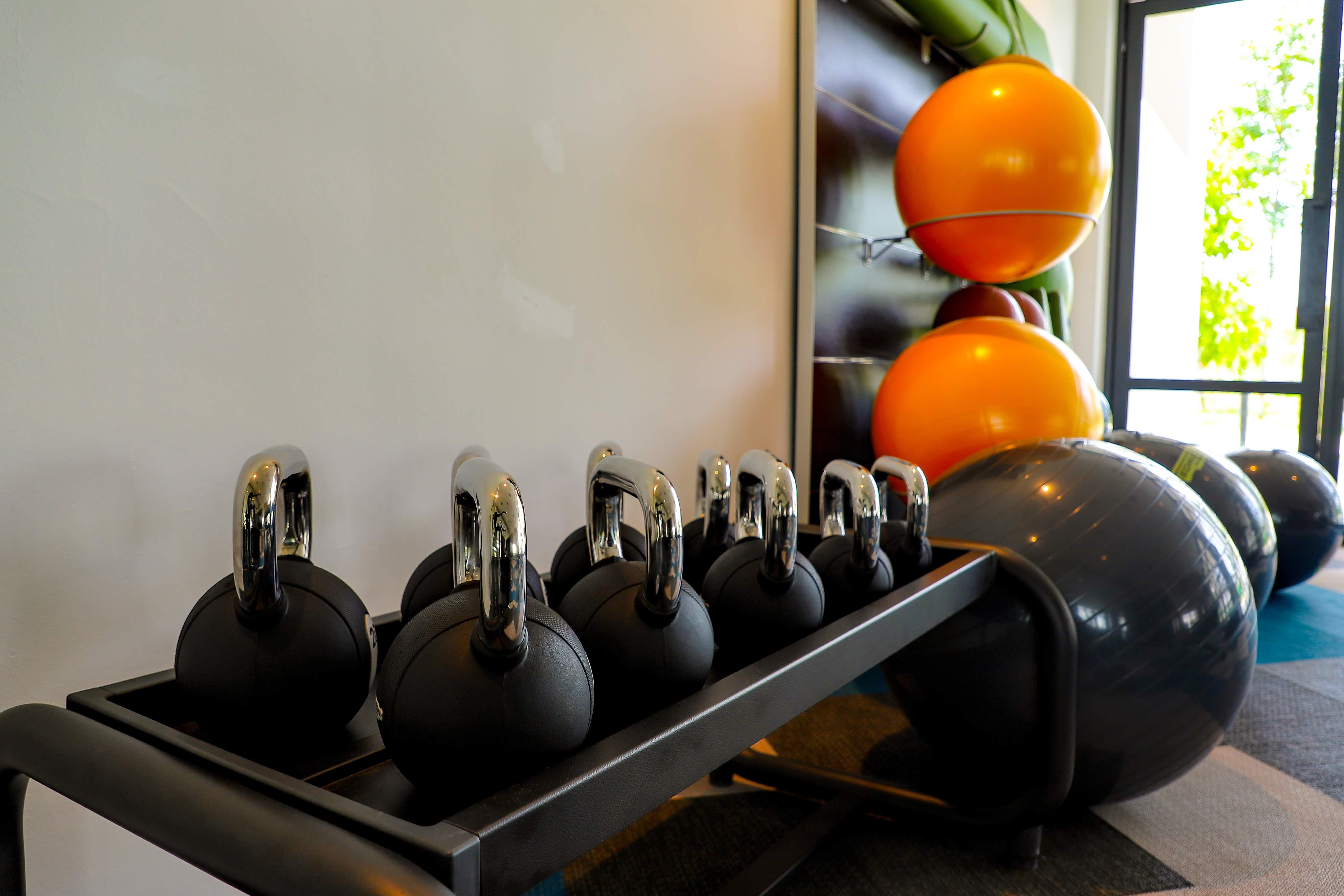 Hard Rock Hotel Desaru Coast Εξωτερικό φωτογραφία A rack of kettlebells